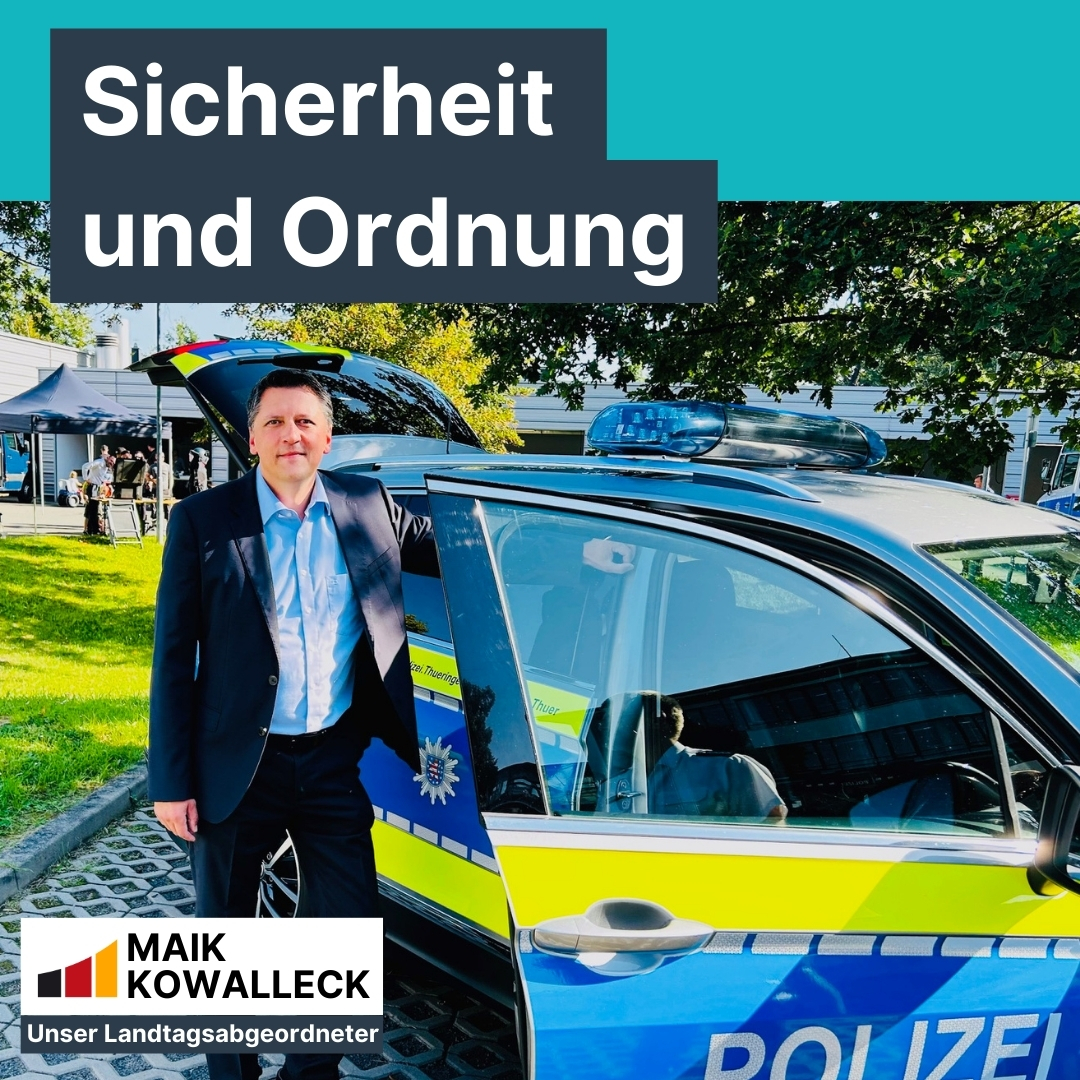 SICHERHEIT UND ORDNUNG